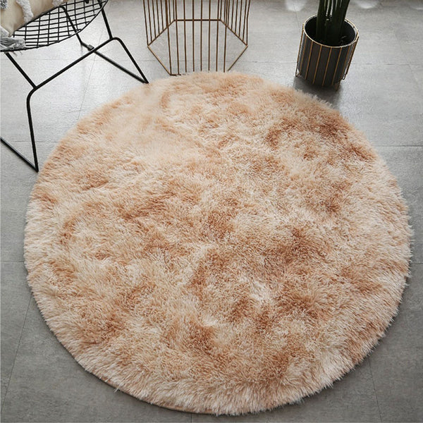 Petit Tapis Rond Scandinave Svetlana