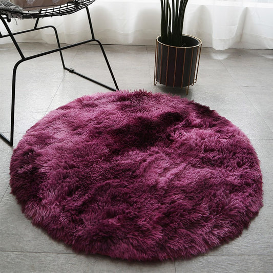 Tapis Rond Violet