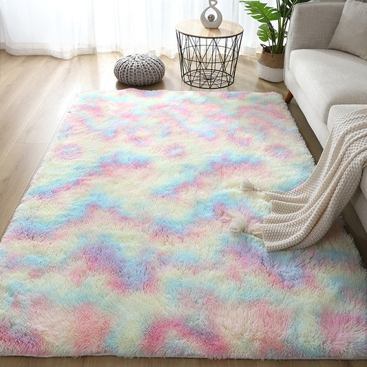 Tapis Shaggy Multicolore