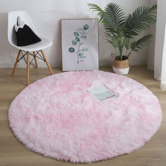 Tapis Rond Rose